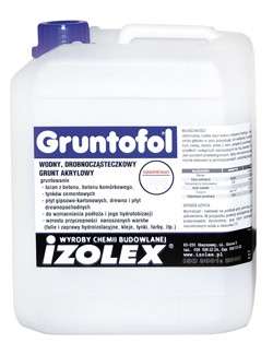 Gruntofol — гидрофобная грунтовка