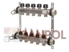 Стальной коллектор для напольного отопления