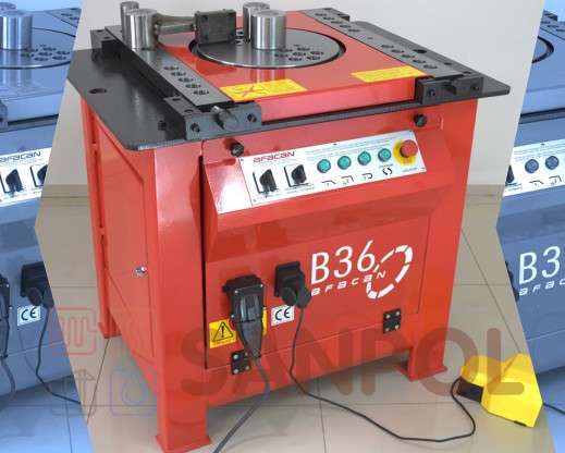 Электрический станок для гибки арматуры Afacan B36