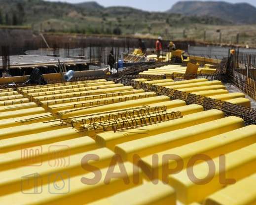 Пластикова опалубка канального типу