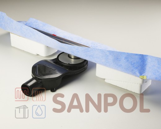 Душевые каналы под плитку c фланцем серии Compact Line CDK