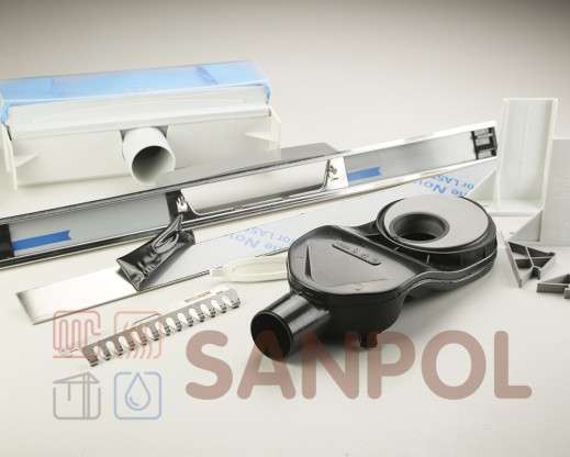 Стеновой душевой канал Wall Line