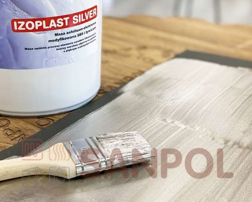 Бітумно-алюмінієва мастика IZOPLAST SILVER