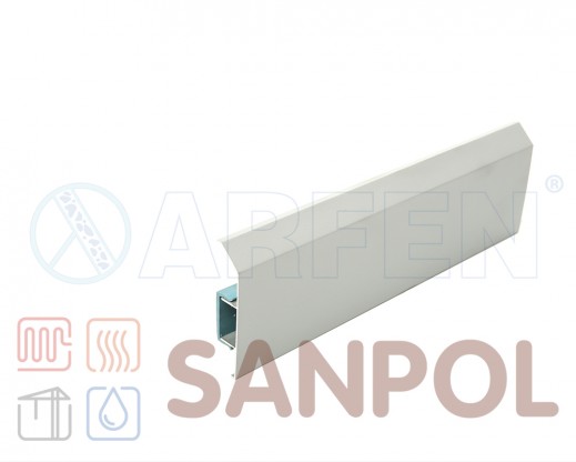 Фигурные алюминиевые плинтусы