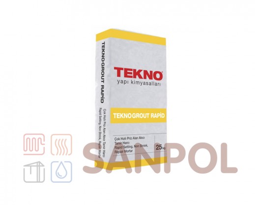 Наливна ремонтна суміш Teknogrout Rapid