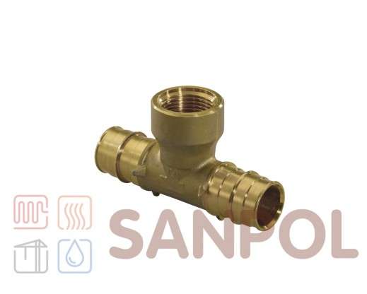 Тройник с внутренней резьбой