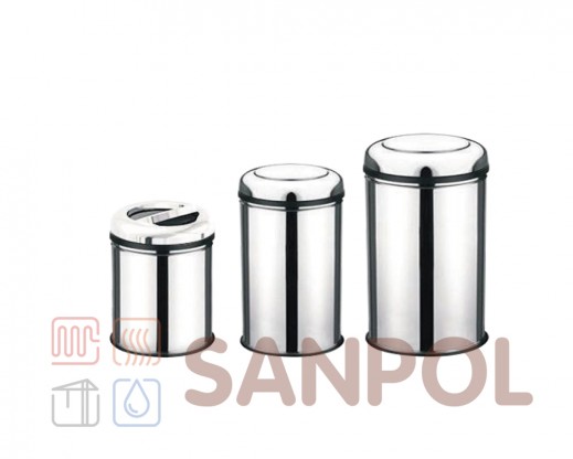 Мусорное ведро с вращающейся крышкой