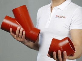 Безраструбная чугунная канализация