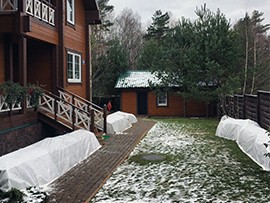 Геотекстиль садовый