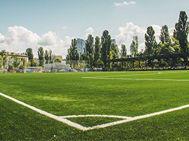 Иглопробивной геотекстиль для футбольного поля