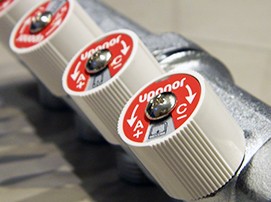 Монтаж коллектора для водоснабжения 