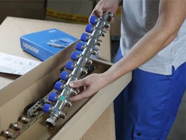 Коллекторы для теплого пола 