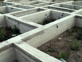 Ленточный фундамент