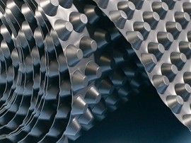 Монтаж шиповидної мембрани