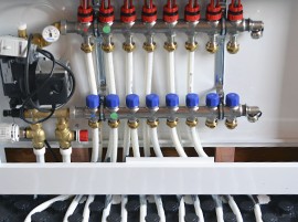 Смесительный узел для теплого пола