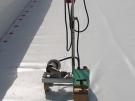 Монтаж ПВХ мембрани