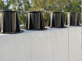 Эксплуатируемая кровля на регулируемых опорах