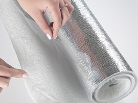 Как утеплить квартиру полотном из вспененного полиэтилена